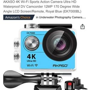 AKASO 4K Wi-Fi Sports Action Camera